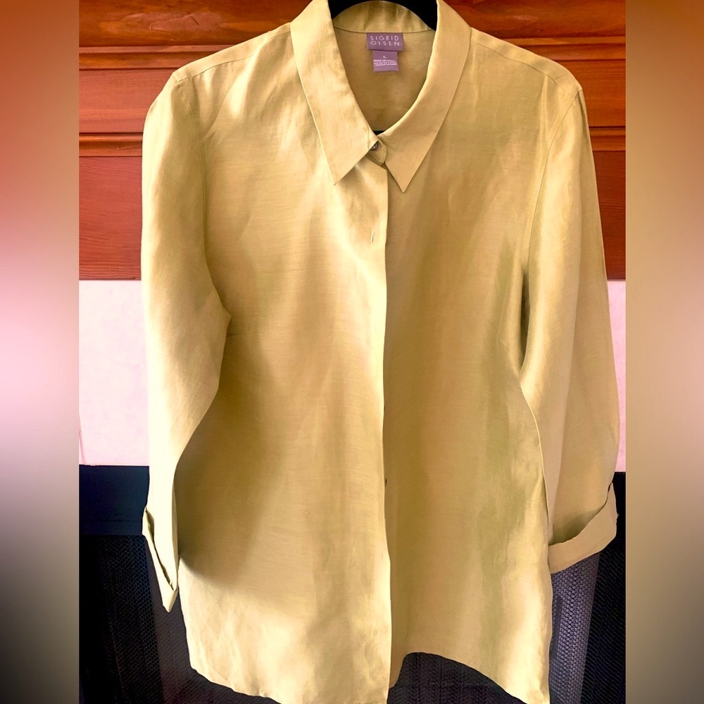 Sigrid Olsen Linen Tunic